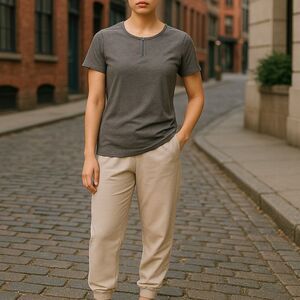 The KOOPLES gray t-shirt size S, NWT, ret. $110